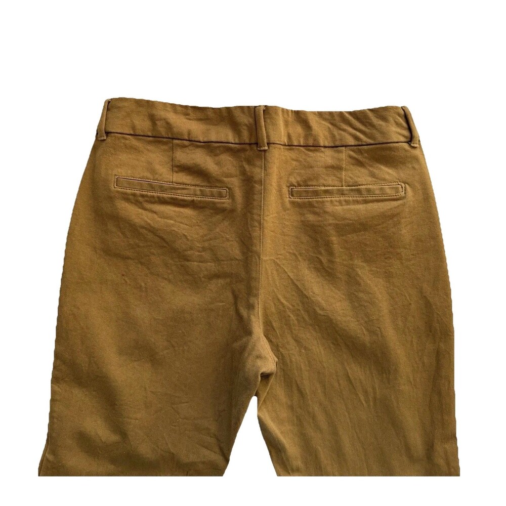 Old Navy Womens Size 10 Pixie Ankle Mid-Rise Stretch Pants Brown - Picture 9 of 9
